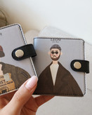 ست کیف پول و سرکلیدی کاپلی (طوسی)