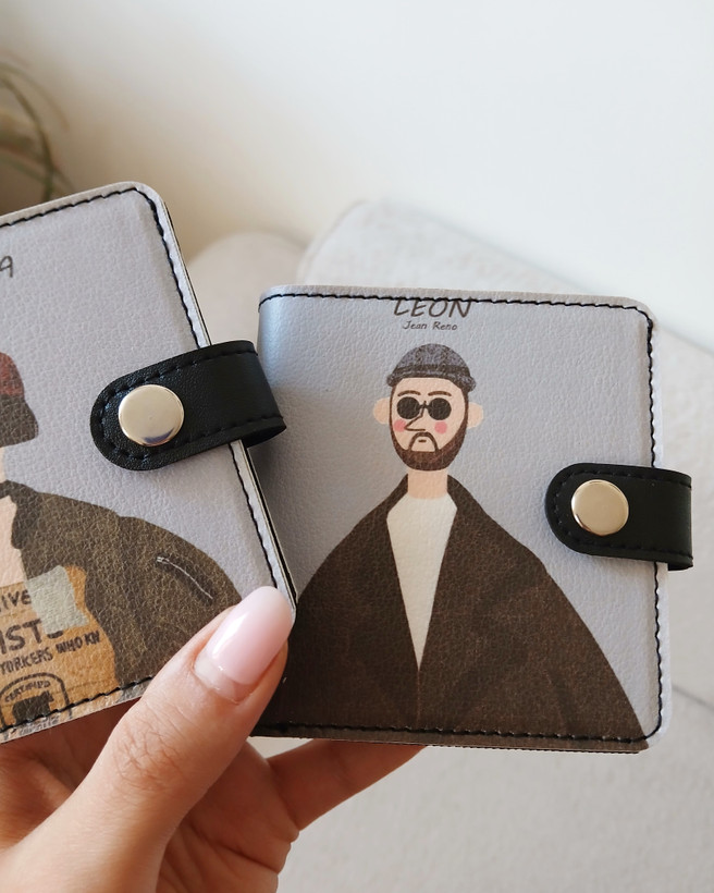 ست کیف پول و سرکلیدی کاپلی (طوسی)